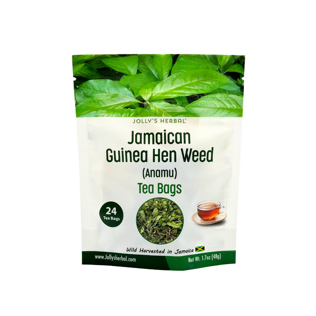 Jamaican Guinea Hen Weed Tea Bags, Anamu Tea